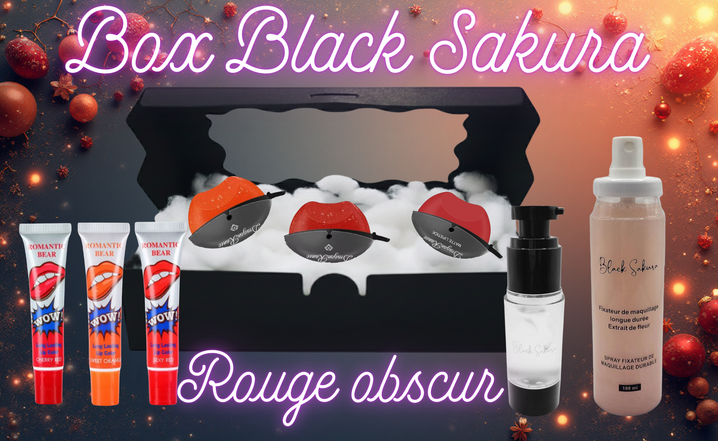 Box Black Sakura