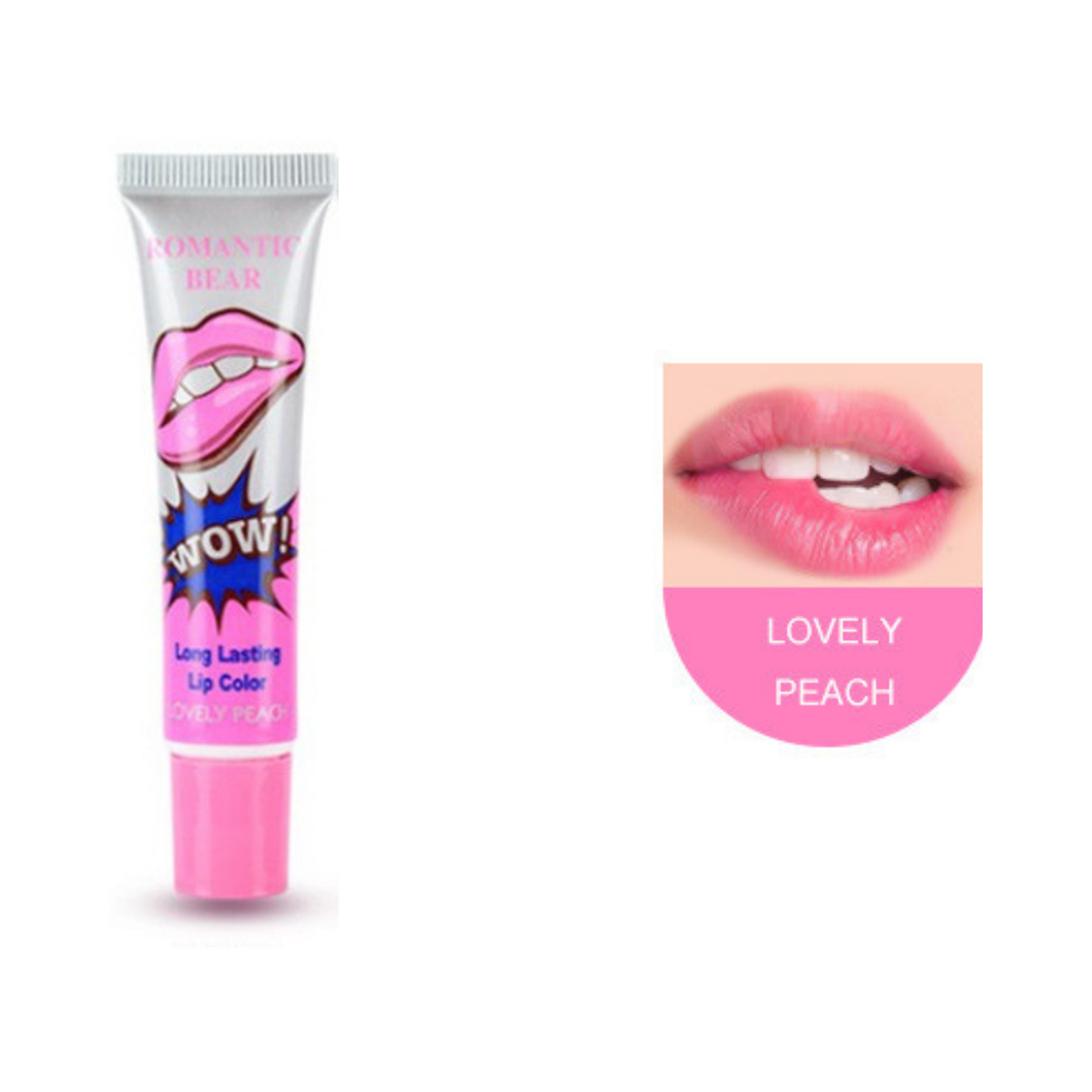 Ensemble de 6 rouge à lèvres Lip tint peel off