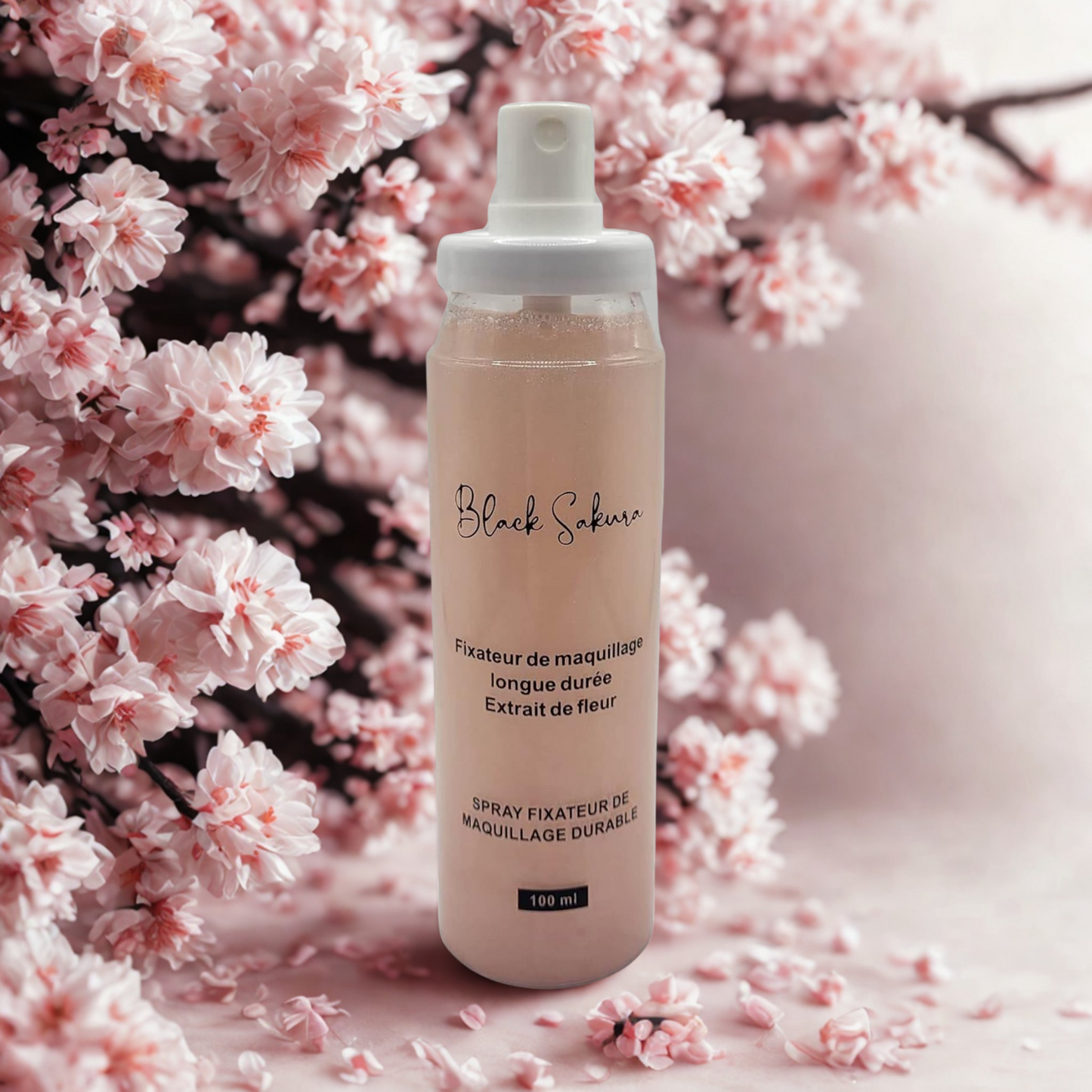 Spray fixateur de maquillage